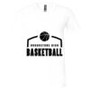 Unisex Jersey Short-Sleeve V-Neck T-Shirt Thumbnail