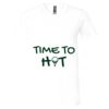 Unisex Jersey Short-Sleeve V-Neck T-Shirt Thumbnail