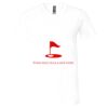 Unisex Jersey Short-Sleeve V-Neck T-Shirt Thumbnail