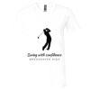 Unisex Jersey Short-Sleeve V-Neck T-Shirt Thumbnail