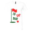 Unisex Jersey Short-Sleeve V-Neck T-Shirt Thumbnail