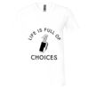 Unisex Jersey Short-Sleeve V-Neck T-Shirt Thumbnail