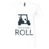 Unisex Jersey Short-Sleeve V-Neck T-Shirt Thumbnail
