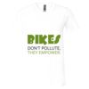 Unisex Jersey Short-Sleeve V-Neck T-Shirt Thumbnail