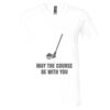 Unisex Jersey Short-Sleeve V-Neck T-Shirt Thumbnail