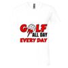Unisex Jersey Short-Sleeve V-Neck T-Shirt Thumbnail