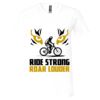 Unisex Jersey Short-Sleeve V-Neck T-Shirt Thumbnail