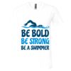 Unisex Jersey Short-Sleeve V-Neck T-Shirt Thumbnail