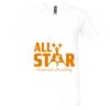 Unisex Jersey Short-Sleeve V-Neck T-Shirt Thumbnail