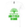 Unisex Jersey Short-Sleeve V-Neck T-Shirt Thumbnail