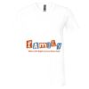 Unisex Jersey Short-Sleeve V-Neck T-Shirt Thumbnail