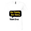 Unisex Jersey Short-Sleeve V-Neck T-Shirt Thumbnail