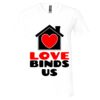 Unisex Jersey Short-Sleeve V-Neck T-Shirt Thumbnail