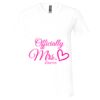 Unisex Jersey Short-Sleeve V-Neck T-Shirt Thumbnail