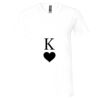 Unisex Jersey Short-Sleeve V-Neck T-Shirt Thumbnail