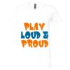Unisex Jersey Short-Sleeve V-Neck T-Shirt Thumbnail