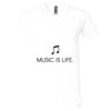 Unisex Jersey Short-Sleeve V-Neck T-Shirt Thumbnail