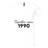 Unisex Jersey Short-Sleeve V-Neck T-Shirt Thumbnail