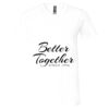 Unisex Jersey Short-Sleeve V-Neck T-Shirt Thumbnail