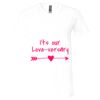 Unisex Jersey Short-Sleeve V-Neck T-Shirt Thumbnail