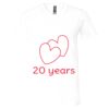 Unisex Jersey Short-Sleeve V-Neck T-Shirt Thumbnail