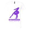 Unisex Jersey Short-Sleeve V-Neck T-Shirt Thumbnail