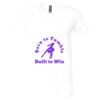 Unisex Jersey Short-Sleeve V-Neck T-Shirt Thumbnail