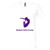 Unisex Jersey Short-Sleeve V-Neck T-Shirt Thumbnail