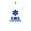 Unisex Jersey Short-Sleeve V-Neck T-Shirt Thumbnail