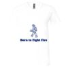 Unisex Jersey Short-Sleeve V-Neck T-Shirt Thumbnail