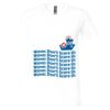 Unisex Jersey Short-Sleeve V-Neck T-Shirt Thumbnail
