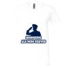 Unisex Jersey Short-Sleeve V-Neck T-Shirt Thumbnail