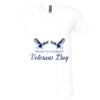 Unisex Jersey Short-Sleeve V-Neck T-Shirt Thumbnail