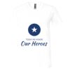 Unisex Jersey Short-Sleeve V-Neck T-Shirt Thumbnail