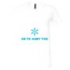 Unisex Jersey Short-Sleeve V-Neck T-Shirt Thumbnail