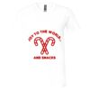 Unisex Jersey Short-Sleeve V-Neck T-Shirt Thumbnail