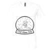 Unisex Jersey Short-Sleeve V-Neck T-Shirt Thumbnail