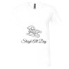 Unisex Jersey Short-Sleeve V-Neck T-Shirt Thumbnail