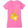 Ladies' Jersey Short-Sleeve Deep V-Neck T-Shirt Thumbnail
