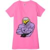 Ladies' Jersey Short-Sleeve Deep V-Neck T-Shirt Thumbnail
