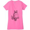 Ladies' Jersey Short-Sleeve Deep V-Neck T-Shirt Thumbnail