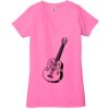 Ladies' Jersey Short-Sleeve Deep V-Neck T-Shirt Thumbnail