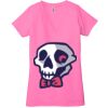 Ladies' Jersey Short-Sleeve Deep V-Neck T-Shirt Thumbnail
