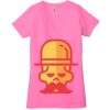 Ladies' Jersey Short-Sleeve Deep V-Neck T-Shirt Thumbnail
