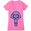 Ladies' Jersey Short-Sleeve Deep V-Neck T-Shirt Thumbnail