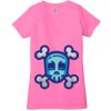 Ladies' Jersey Short-Sleeve Deep V-Neck T-Shirt Thumbnail
