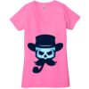 Ladies' Jersey Short-Sleeve Deep V-Neck T-Shirt Thumbnail