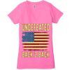 Ladies' Jersey Short-Sleeve Deep V-Neck T-Shirt Thumbnail