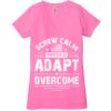 Ladies' Jersey Short-Sleeve Deep V-Neck T-Shirt Thumbnail