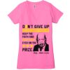Ladies' Jersey Short-Sleeve Deep V-Neck T-Shirt Thumbnail